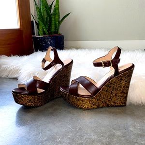 Cute wedges, wore once.